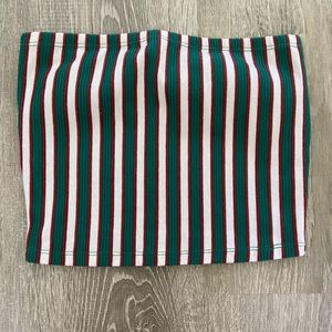 Striped Tube Top
